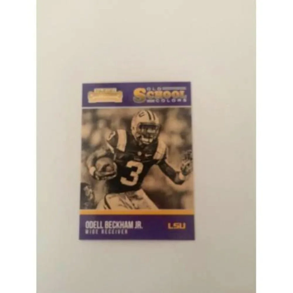 2016 Panini Contenders Old School Colors #18 Odell Beckham Jr Giants (029)